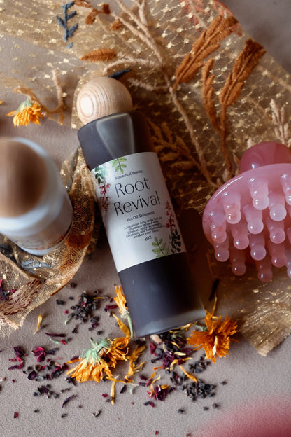 Root Revival Elixir – Botanical Hot Oil Treatment