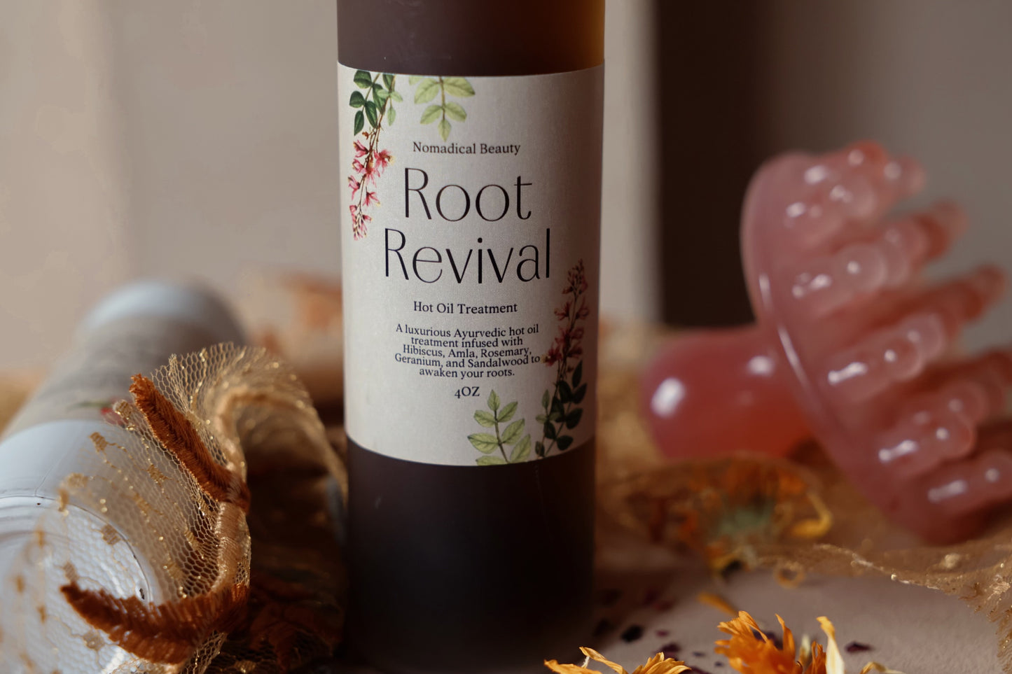 Root Revival Elixir – Botanical Hot Oil Treatment