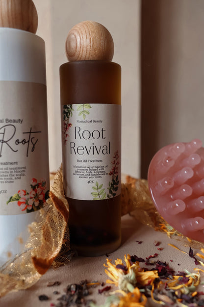 Root Revival Elixir – Botanical Hot Oil Treatment