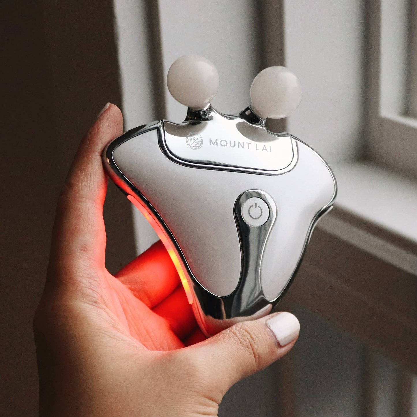 The Vitality Qi LED Gua Sha Device with Protective Pouch